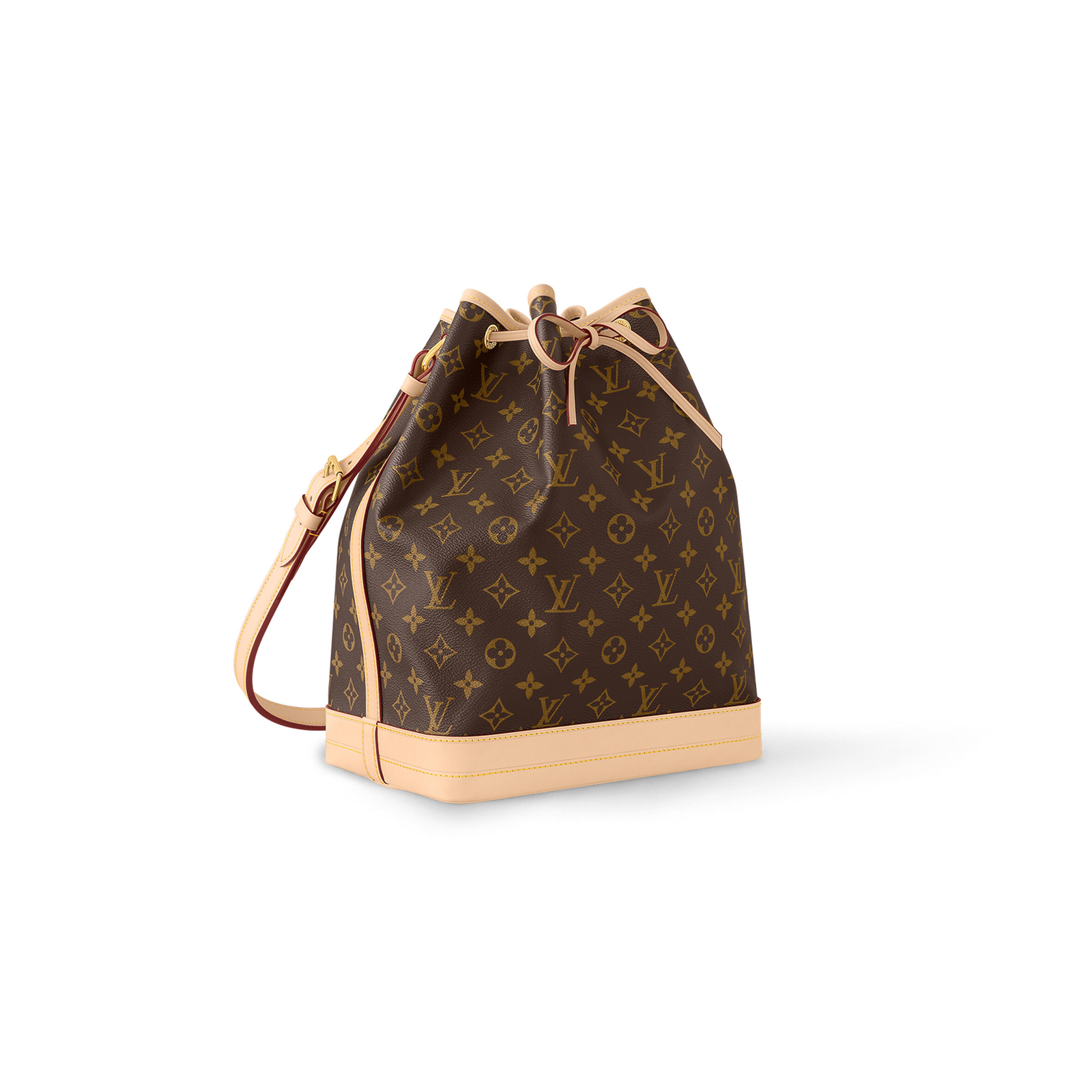 M46976 LouisV Noé Bucket Bag – Monogram Canvas Classic, 36 × 20 × 27.5 cm