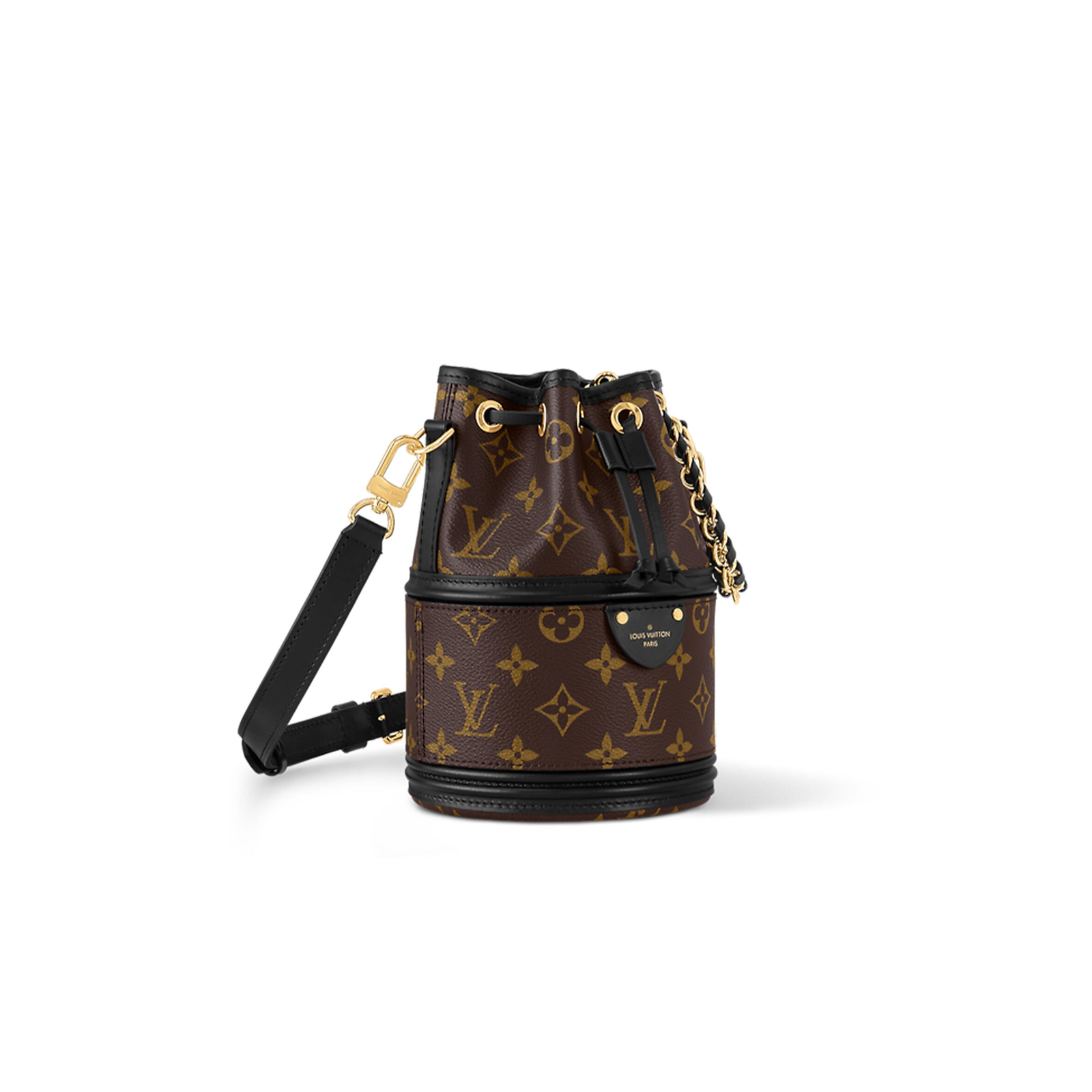 M83480 LouisV Canoé Bag – Mini Bucket Style, 14 × 20.5 × 14 cm