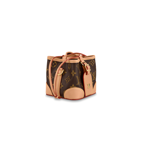 M57099 LouisV Nano Bucket Bag – Mini Compact Style, 11.5 × 12 × 11.5 cm