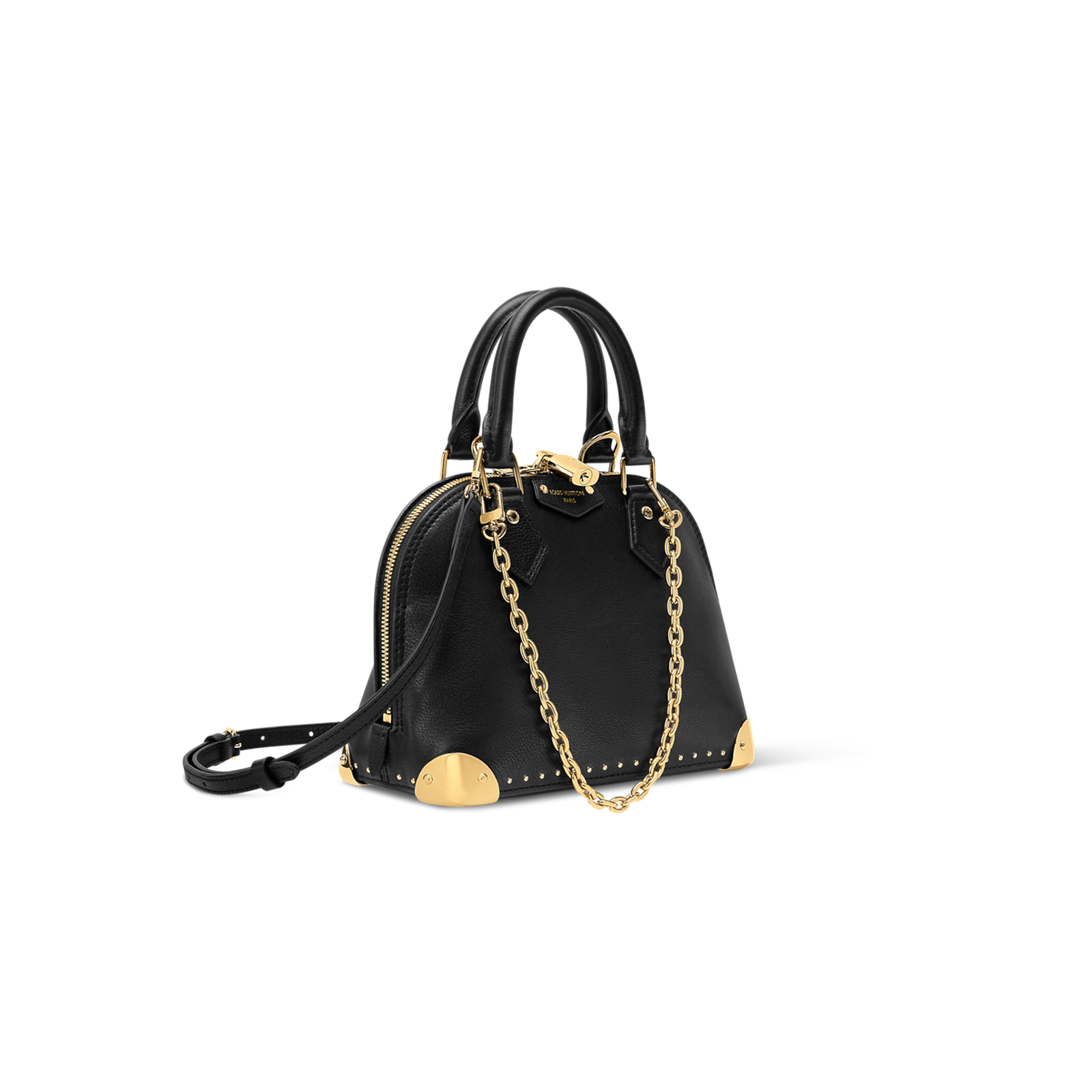 N45294 LouisV Alma BB Bag – Damier Azur Woven Edition, 23 × 17.5 × 11.5 cm