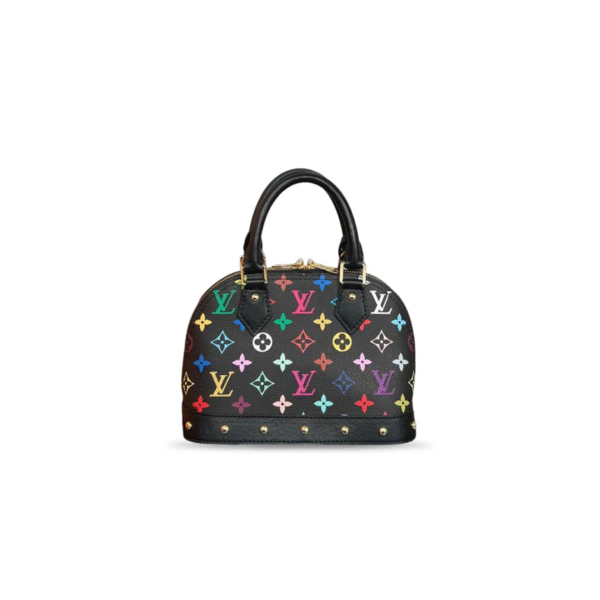 M13078 LouisV Alma BB Bag – LV x Takashi Murakami Edition, 23.5 × 17.5 × 11.5 cm