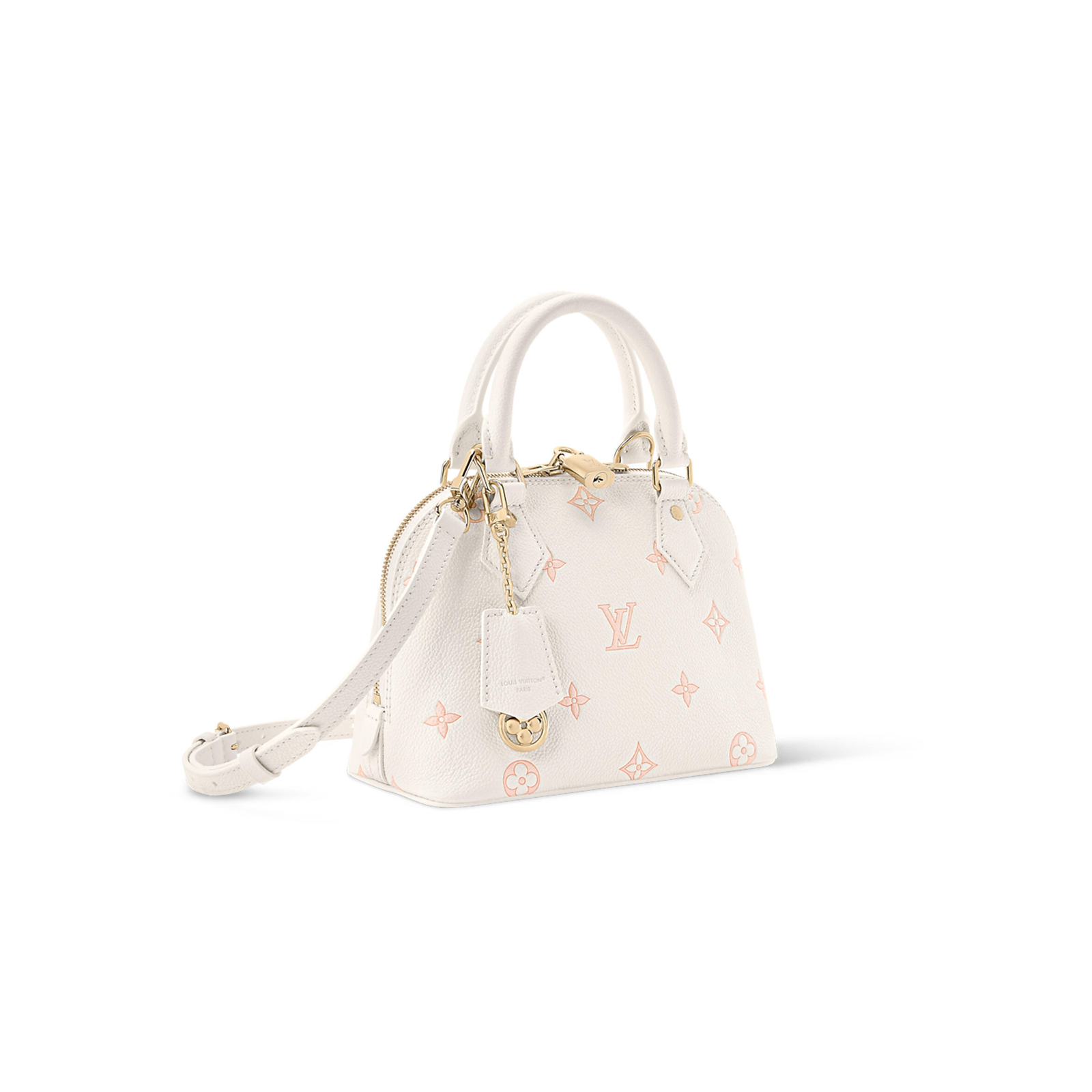 M27574 LouisV Alma BB Monogram Pink 23.5x17.5x11.5cm