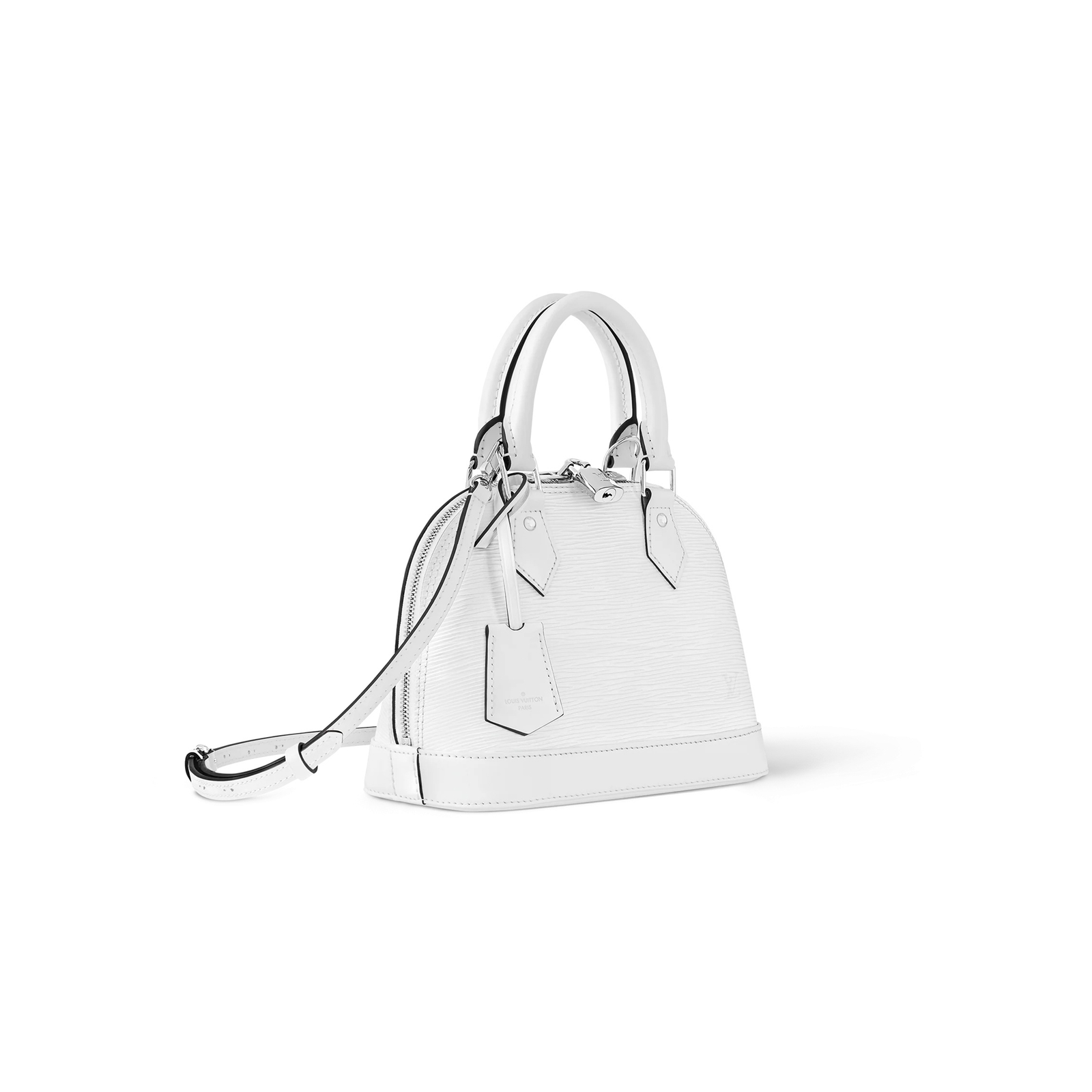 M11381 LouisV Alma BB Bag White Epi Leather Classic 23.5 × 17.5 × 11.5 cm