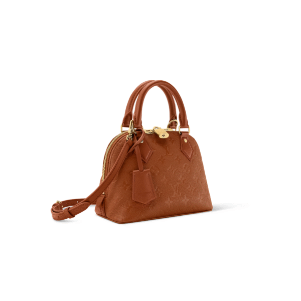 M28661 LouisV Alma BB Bag Brown Monogram Leather Classic 23.5 × 17.5 × 11.5 cm