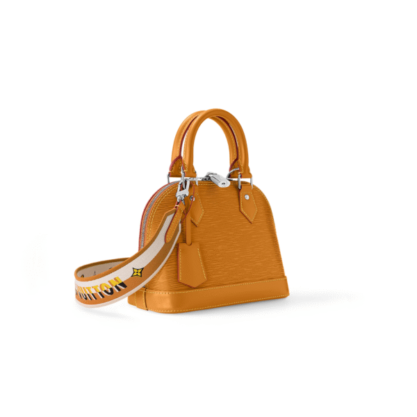 M57540 LouisV Alma BB Bag - Caramel Epi Leather Classic - 23.5 × 17.5 × 11.5 cm