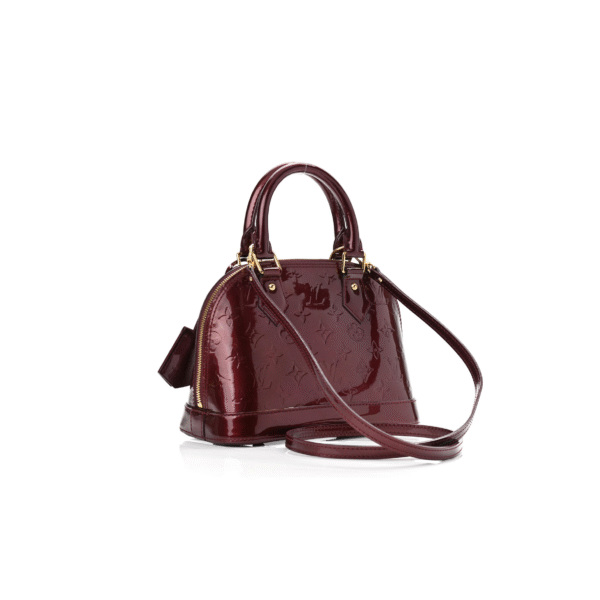 M13169 LouisV Alma BB Bag - Blue Embossed Epi Leather Classic - 23.5 × 17.5 × 11.5 cm