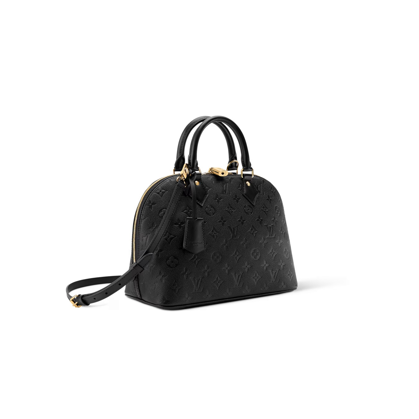 M26489 LouisV Alma Bag - Black Leather Classic - 30.5 × 21 × 14.5 cm
