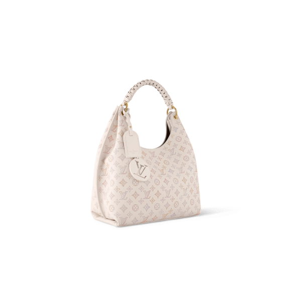 M25894 LouisV Bag - White Gradient Taurillon Leather Classic - 35 × 40 × 17 cm