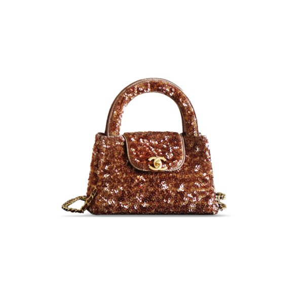 AS4416 CHANEL MASTER MINI KELLY SHOPPING BAG  (19*13*7cm)