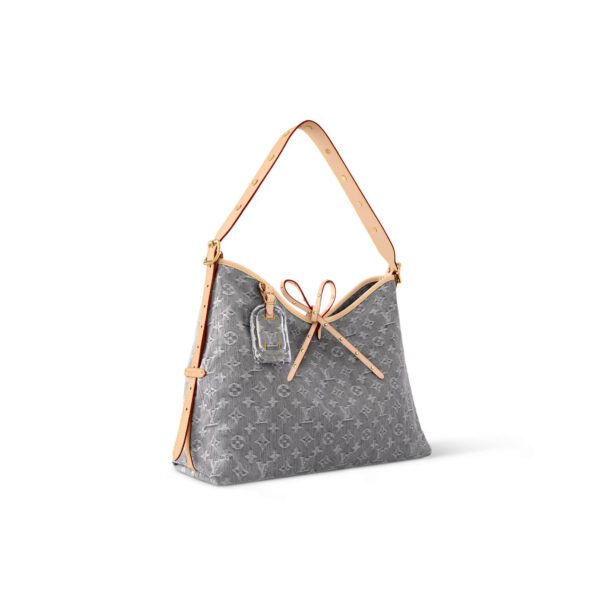 M13289 LOUIS VUITTON DENIM CARRYALL MM  (39*30*15cm)