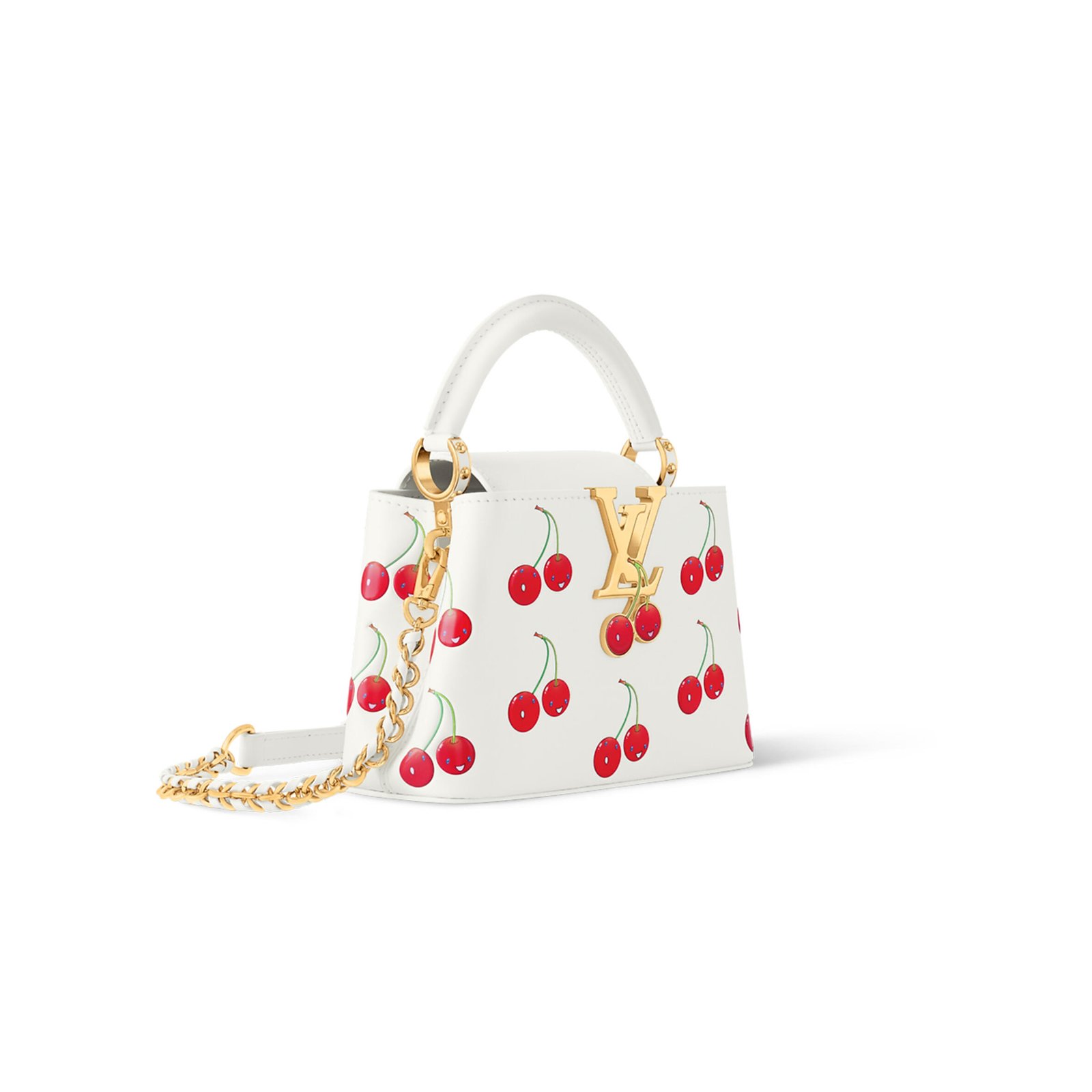 M13251 LOUIS VUITTON MASTER MURAKAMI LV X TM CAPUCINES MINI  (21*13.6*8cm)