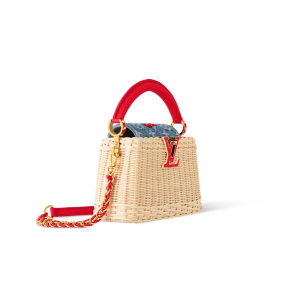 M14295 LOUIS VUITTON MASTER MURAKAMI LV X TM CAPUCINES MINI (21*14*8cm)