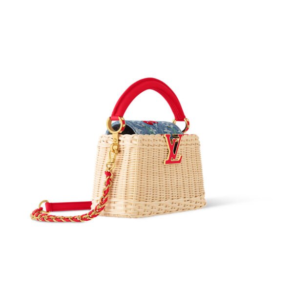 M14295 LOUIS VUITTON MASTER MURAKAMI LV X TM CAPUCINES BB (27*18*9cm)