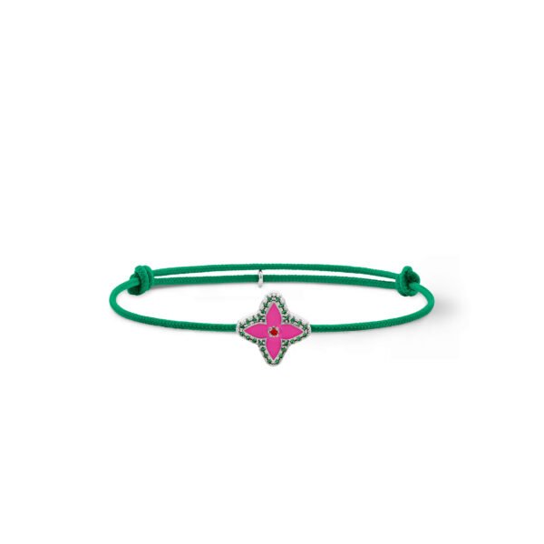 M02412 LOUIS VUITTON MONOGRAM FLOWER STESIA BRACELET