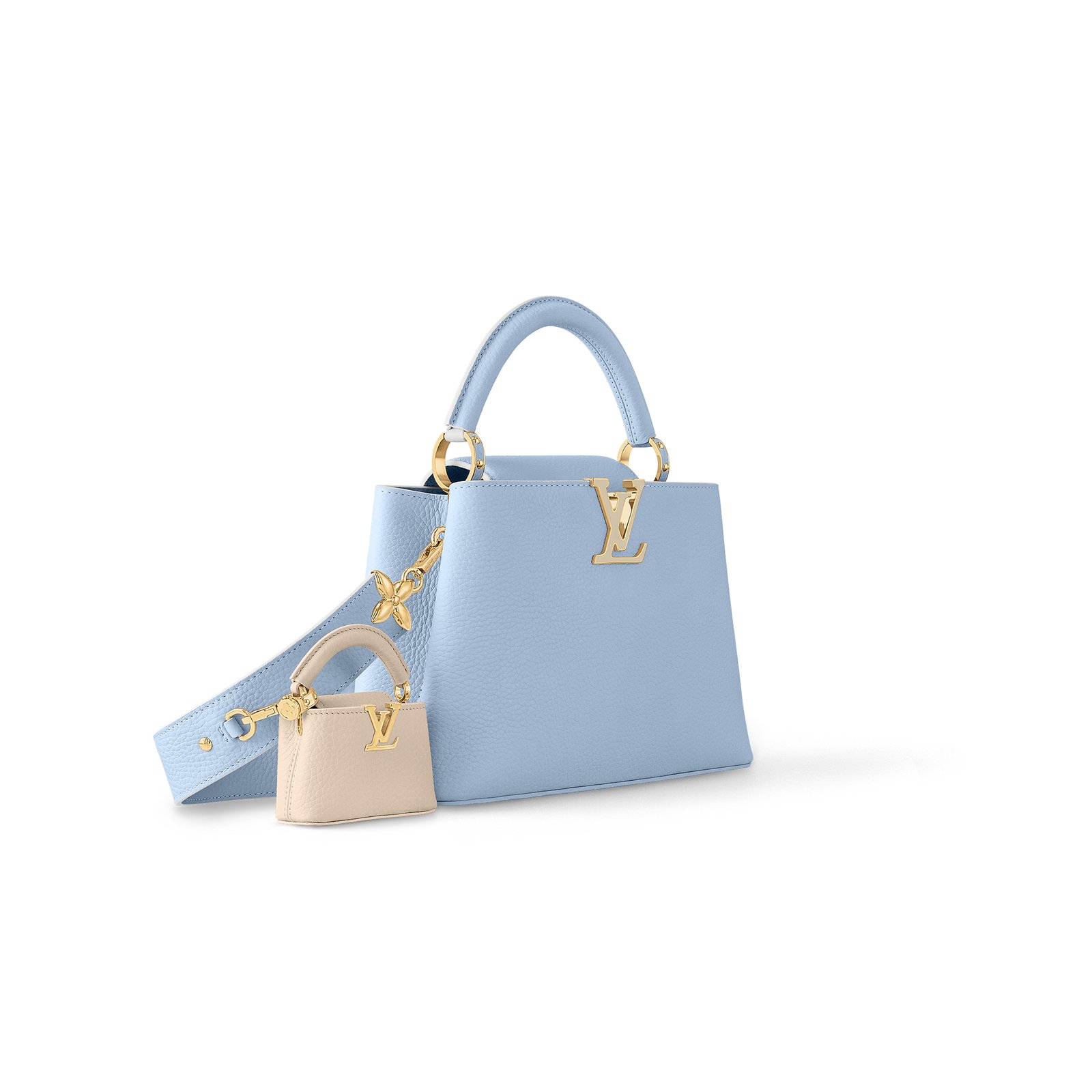 M24575 LOUIS VUITTON MASTER CAPUCINES BB  (26.5*17.5*9cm)