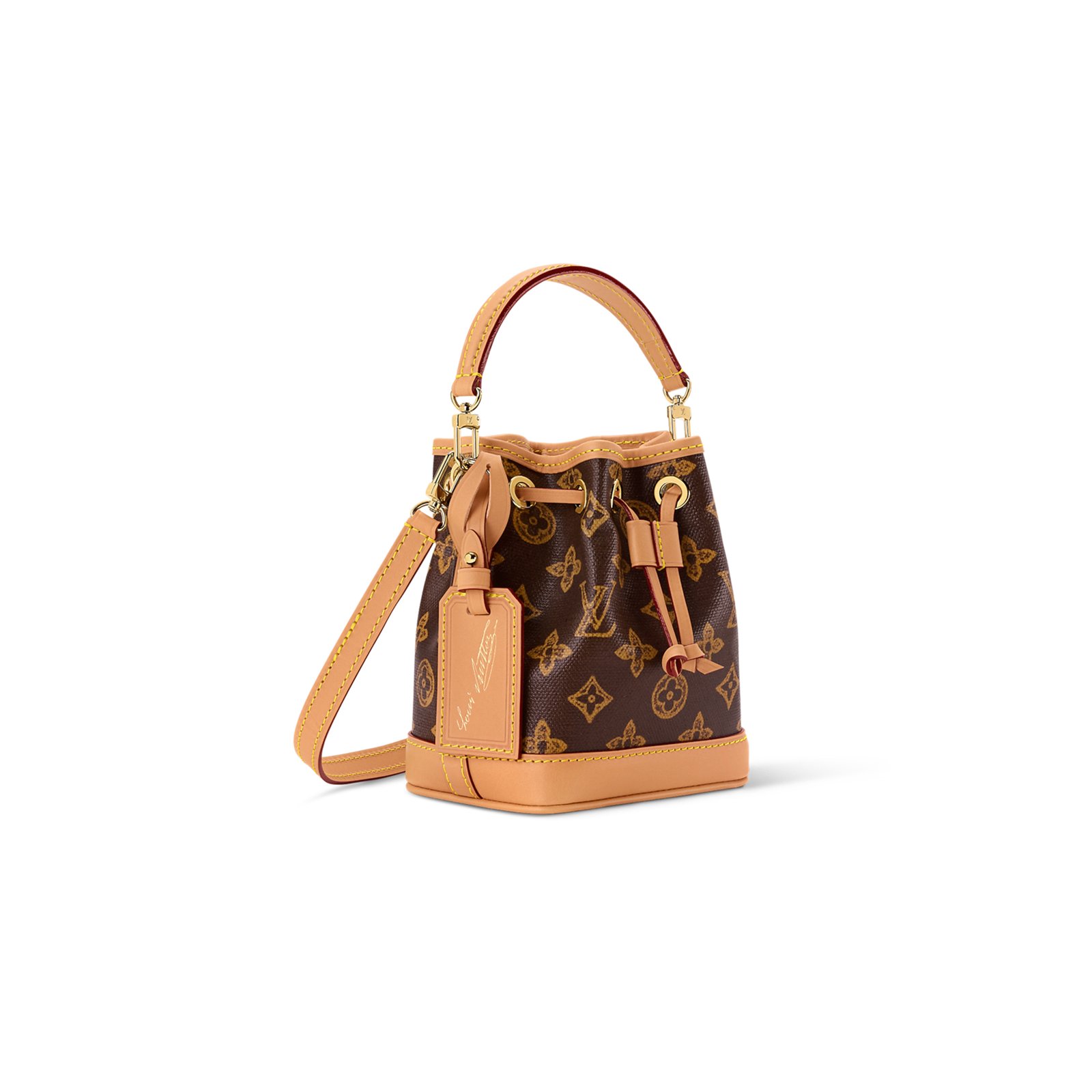 M27699 LOUIS VUITTON  NANO NOÉ  (16*13*10cm)