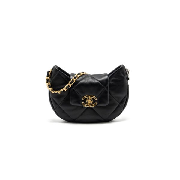 AS4638 CHANEL MASTER 19 HOBO SHOULDER BAG  (30*21*7.5cm)