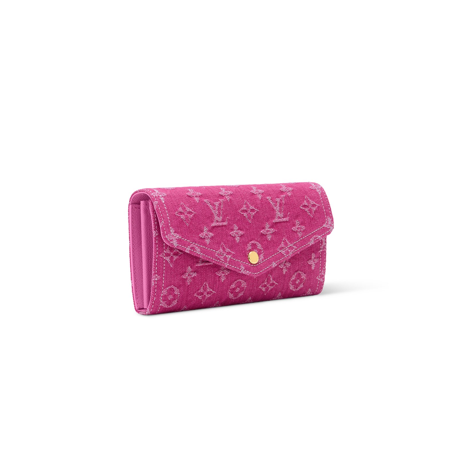 M28280 LOUIS VUITTON MASTER DENIM SARAH WALLET (19*10.5*2cm)