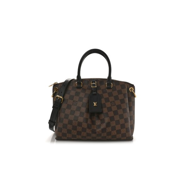 N45283 LOUIS VUITTON MASTER DAMIER EBENE ODEON TOTE PM BLACK (31.5*28*16cm)