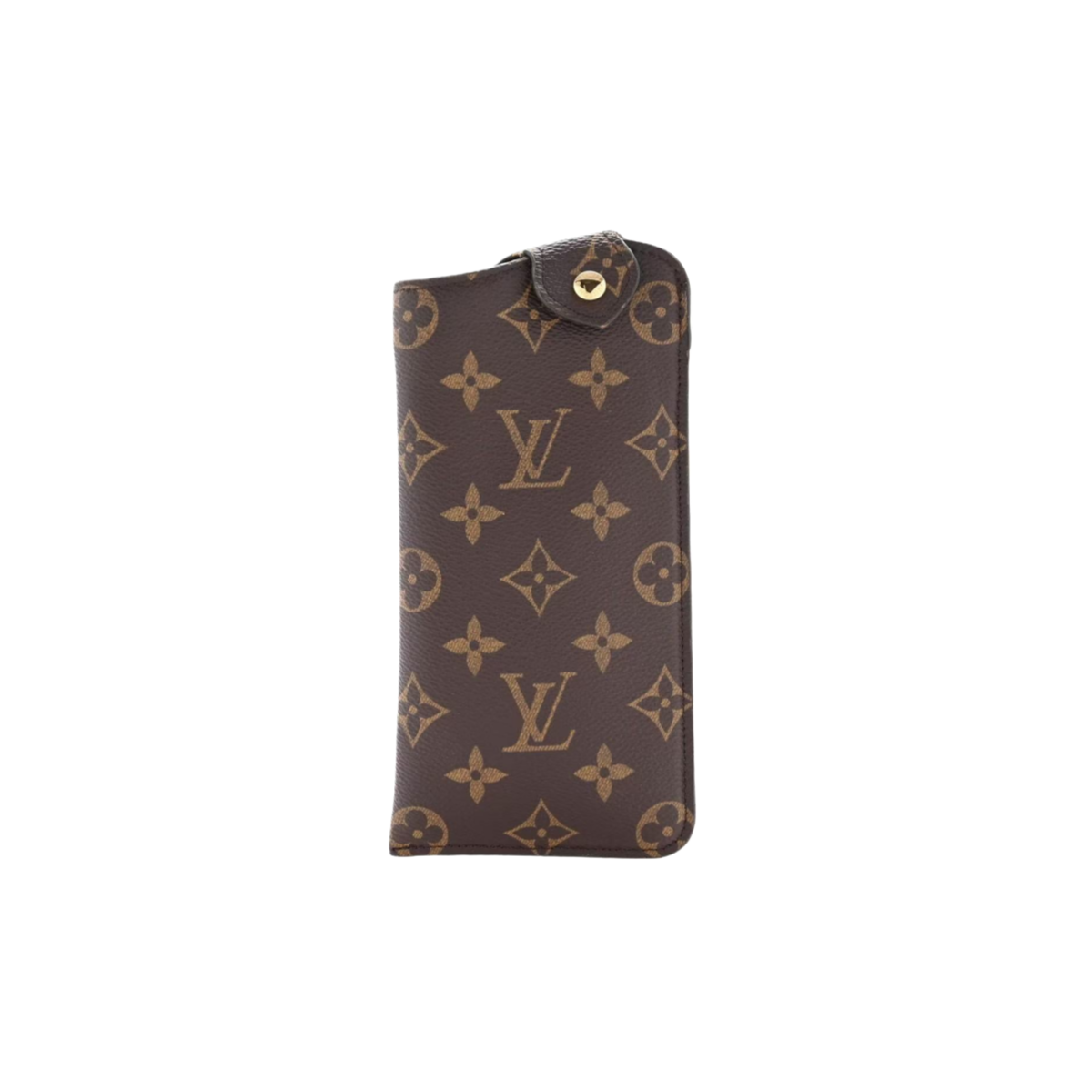 M00284 Louis V Monogram Sunglasses case with snap (19*9*3cm)