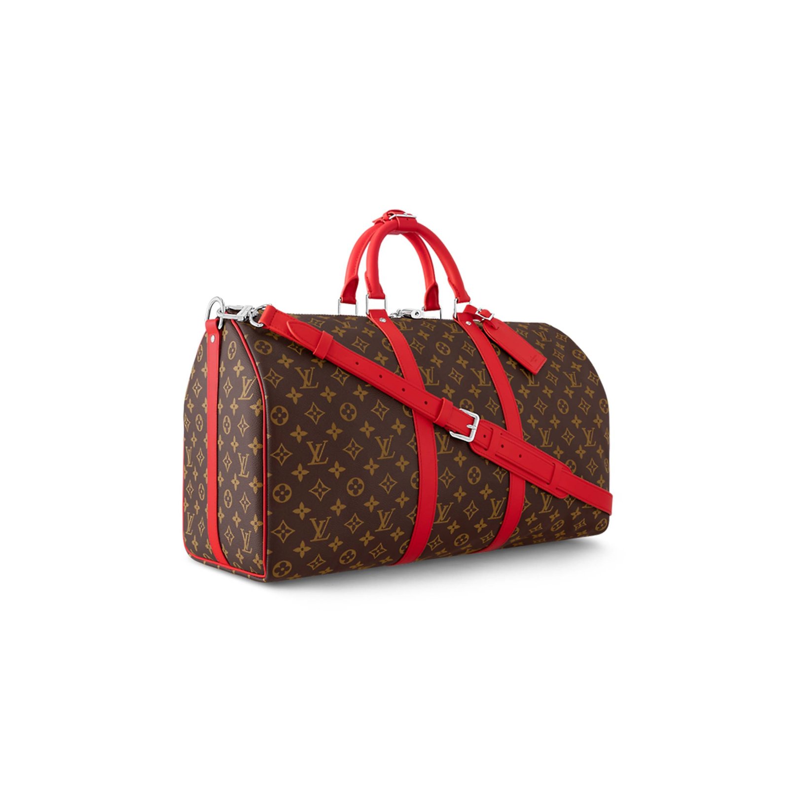 M46769 LOUIS VUITTON MASTER KEEPALL BANDOULIÈRE 50  (50*29*23cm)