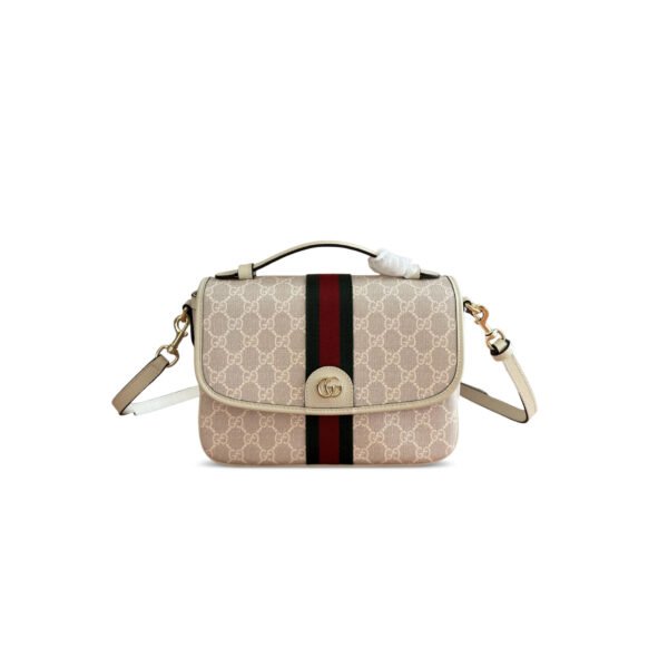 836842 GUCCI OPHIDIA MEDIUM TOP HANDLE BAG (24*17.5*11.5cm)