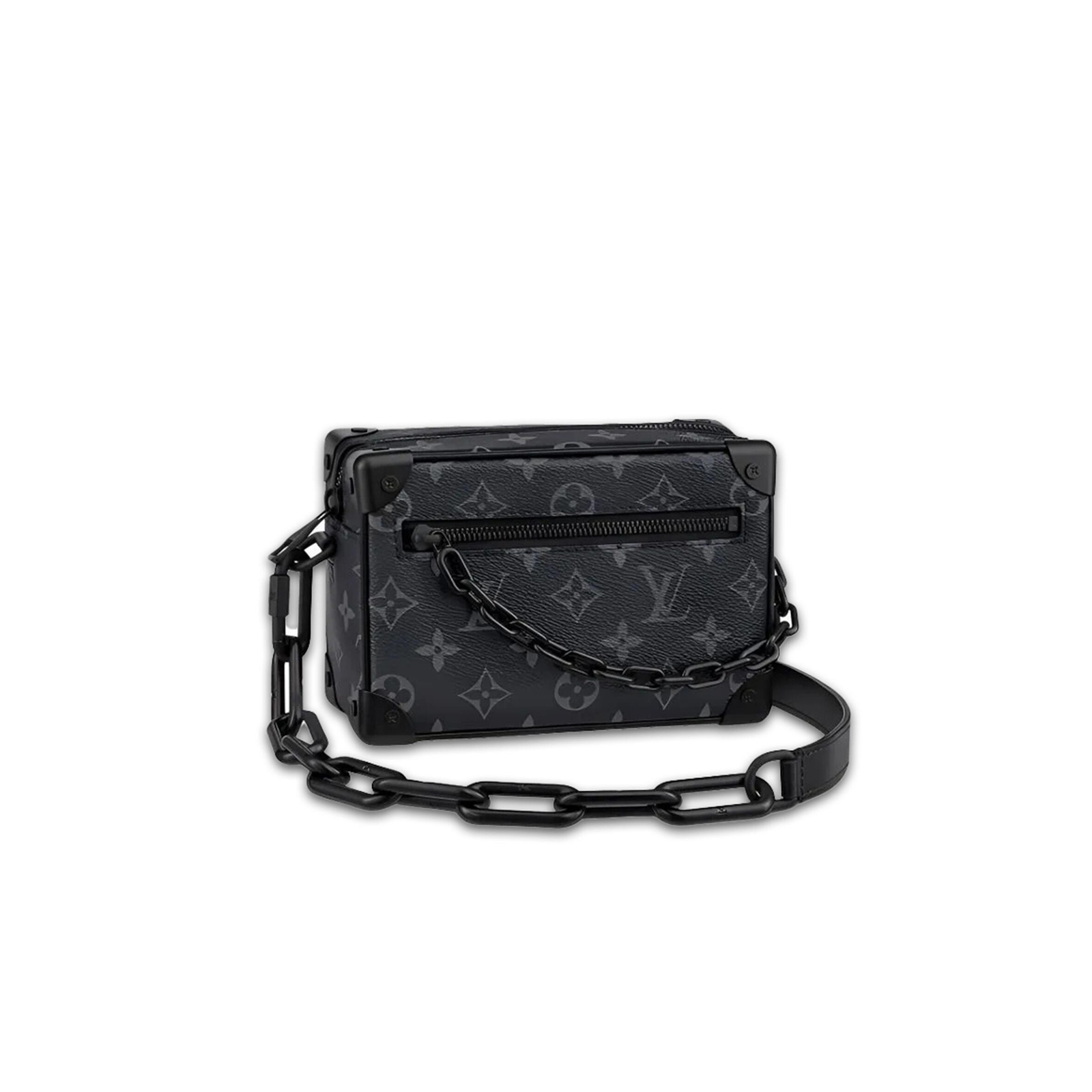 M44735 LouisV Mini Soft Trunk Bag - Leather - 18.5 × 13 × 8 cm