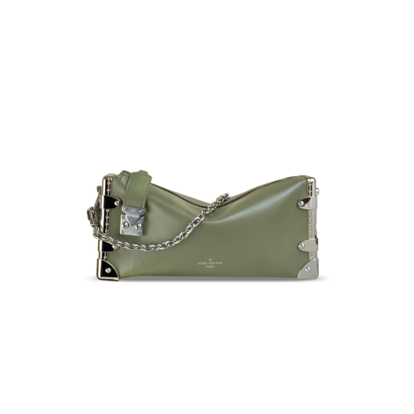 M25445 M12560 LouisV Slim Trunk Bag - Leather - 23 × 12 × 4 cm