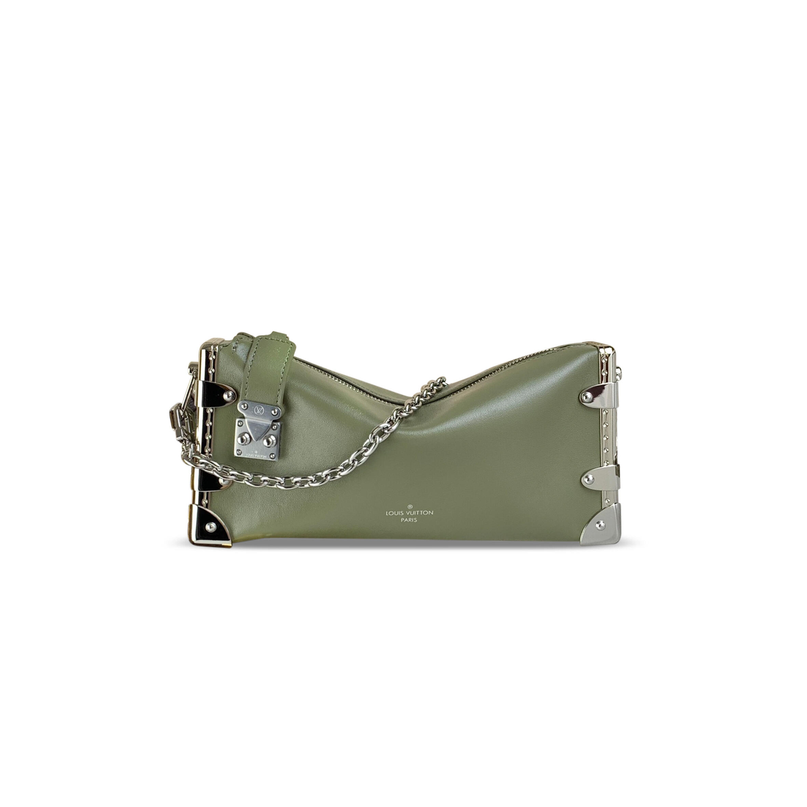 M25445  M12560 LouisV Slim Trunk Bag - Leather - 23 × 12 × 4 cm