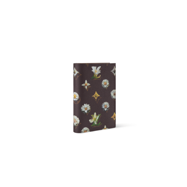 M27548 LouisV Passport Cover - Monogram Floral Canvas Leather - 10 × 14 × 2.5 cm
