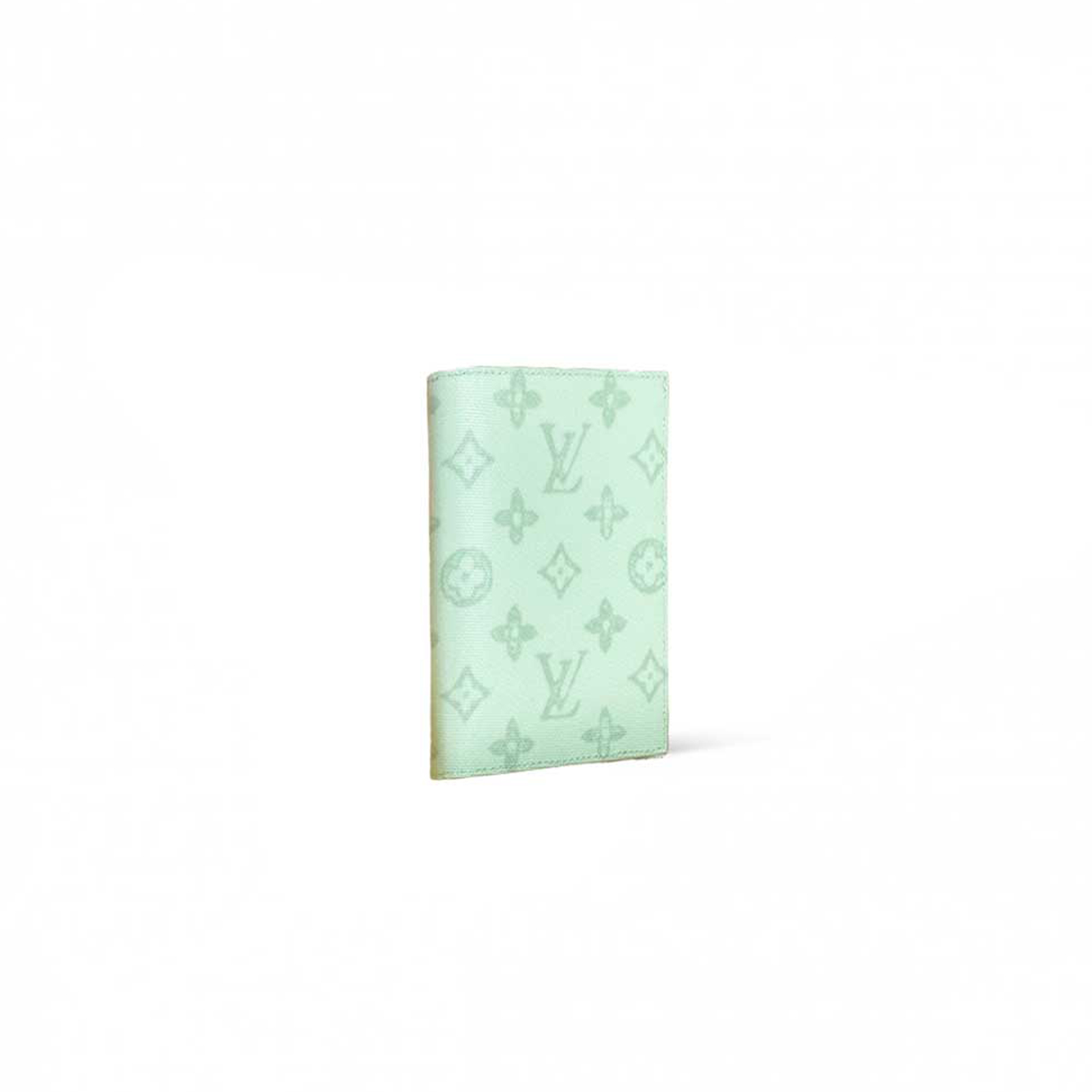 M27612 LouisV Passport Cover - Light Blue Monogram Canvas - 10 × 14 × 2.5 cm