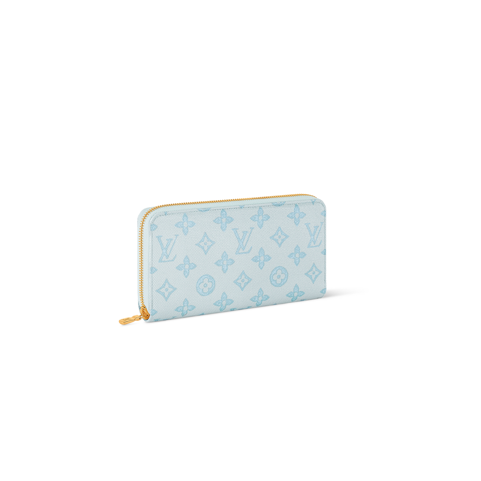 M27686 LouisV Zippy Wallet - Blue Monogram Coated Canvas - 19.5 × 10.5 × 2.5 cm