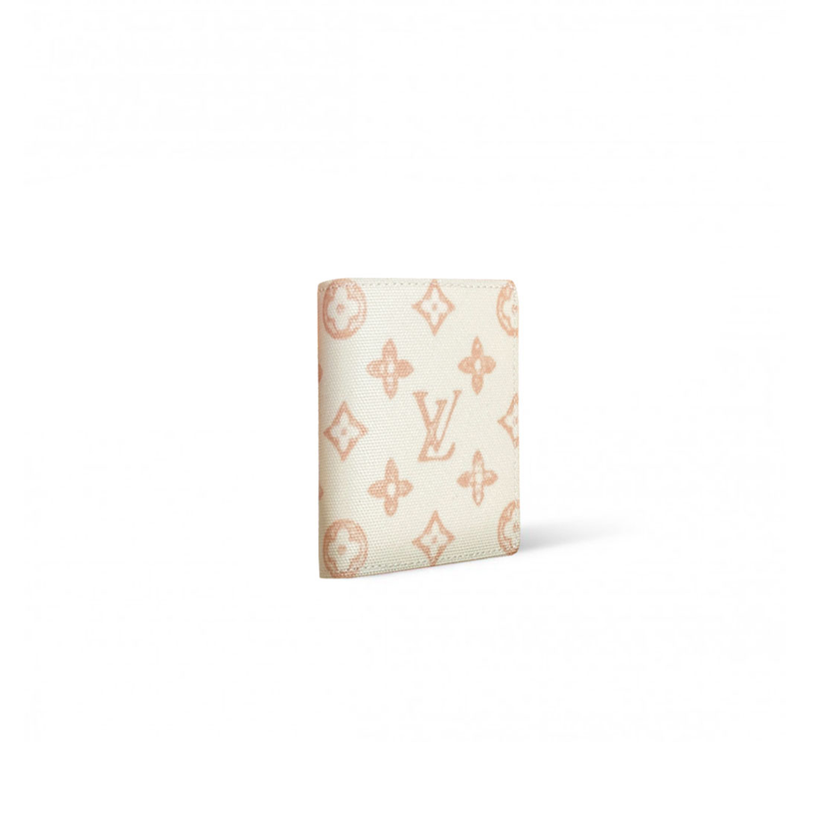 M27680 LouisV Charms Wallet - Beige Monogram Origine Canvas & Leather - 10 × 2.5 × 9 cm