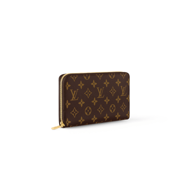 M62581 LouisV Zippy Organizer Wallet - Grey Damier Graphite Canvas - 21 × 12 × 2 cm
