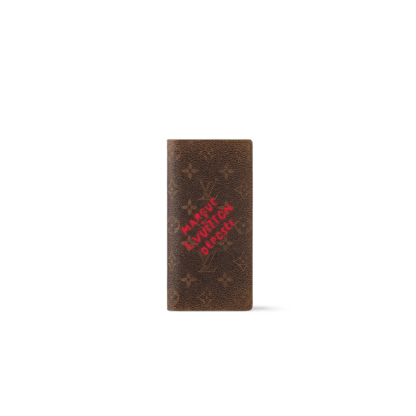 M11706 LouisV Brazza Wallet - Monogram Dust Canvas - 10 × 19 × 2 cm
