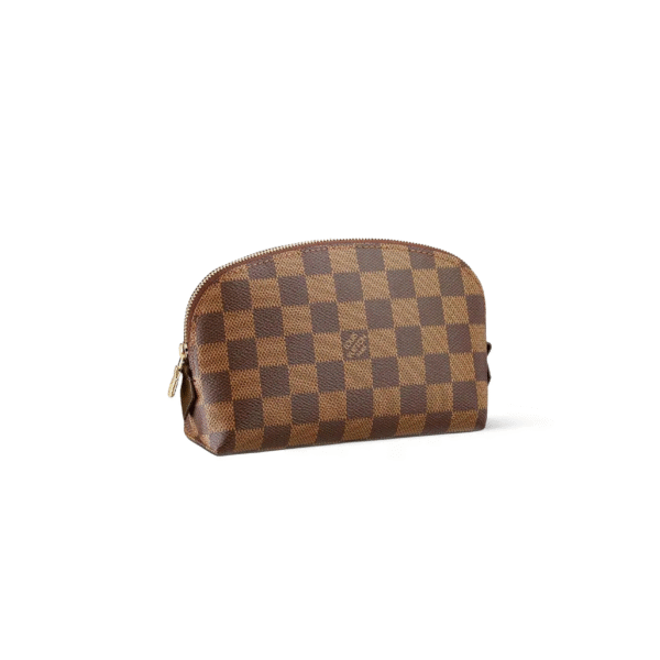 N47516 LouisV Cosmetic Pouch - Damier Canvas - 19 × 12 × 6 cm