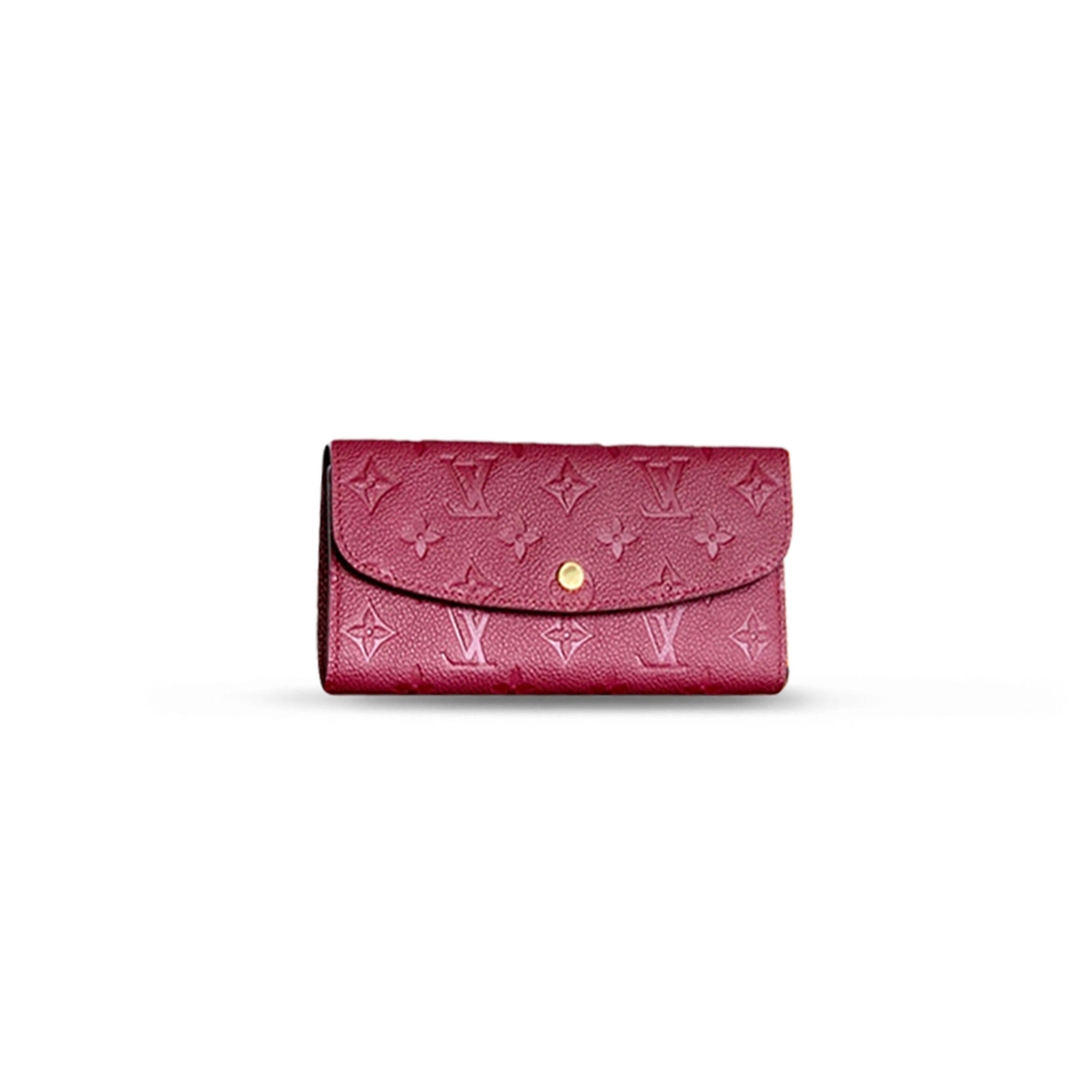 M62369 LouisV Emilie Wallet - Purple Monogram Empreinte Leather - 19 × 10 × 2 cm