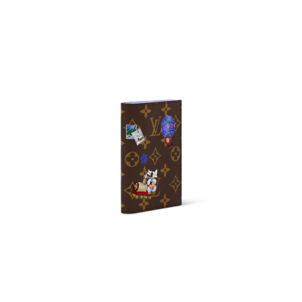 M15320 LouisV Passport Cover - Monogram Canvas - 7 × 1.5 × 12 cm