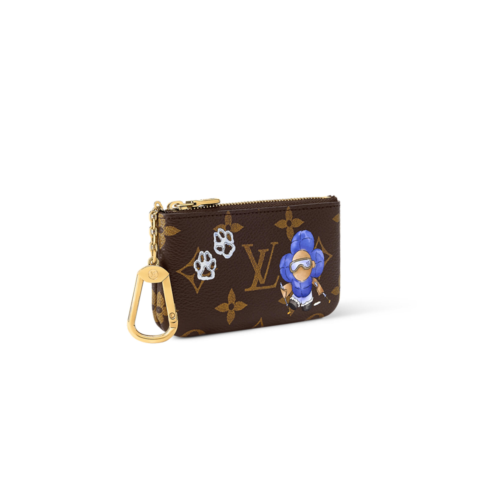 M15341 LouisV Pochette Clés - Monogram Canvas - 7 × 1.5 × 12 cm
