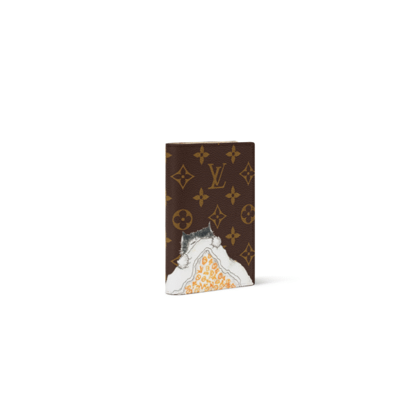 M25753 Louis Vuitton Passport Cover Monogram Canvas Brown 14 x 2.5 x 10 cm