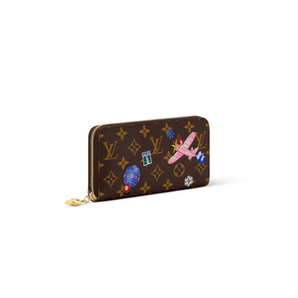 M26256 Louis Vuitton Zippy Wallet Monogram Canvas Brown 19.5 x 10.5 x 2.5 cm