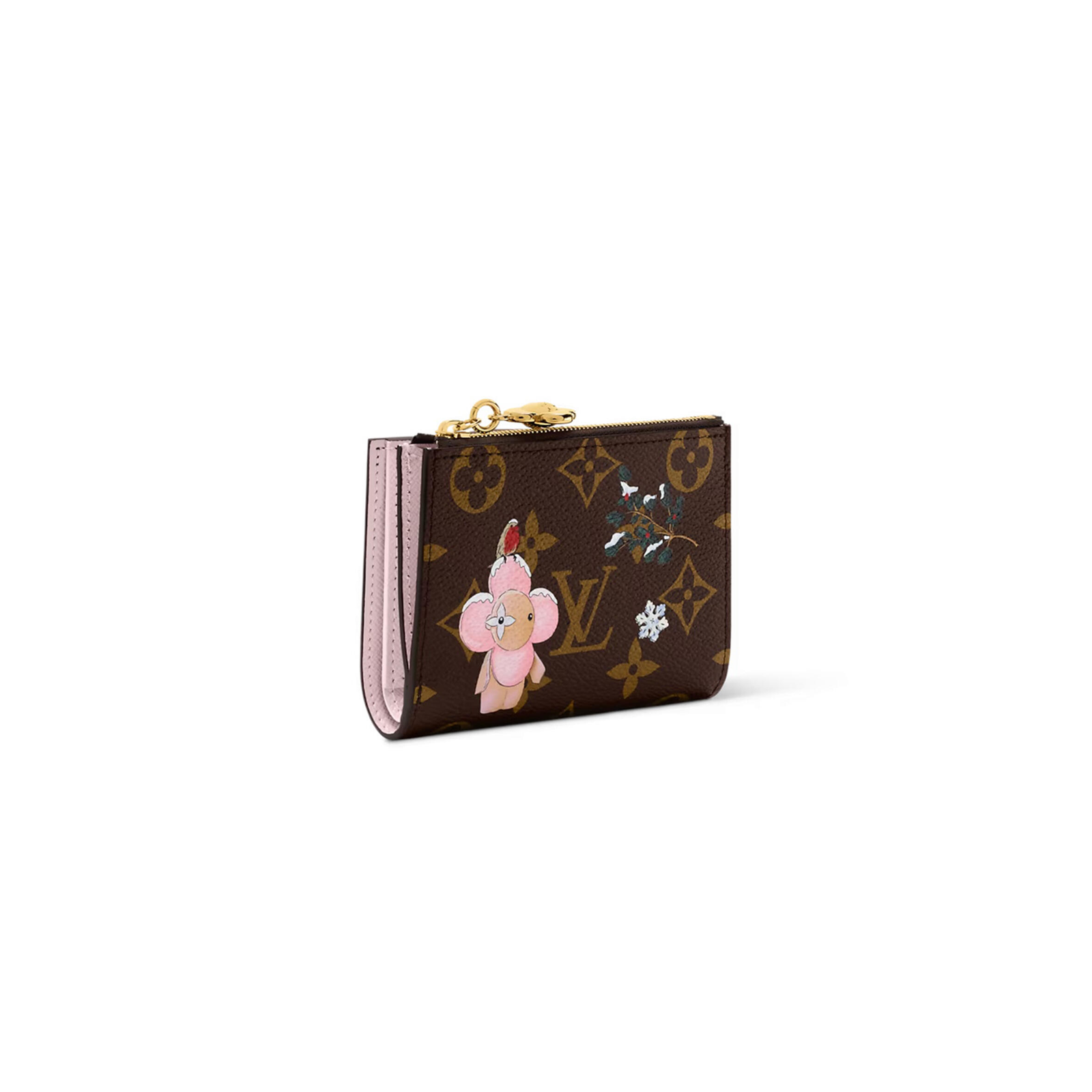 M15334 Louis Vuitton Lisa Wallet Monogram Canvas Brown 11.5 x 1.5 x 9 cm