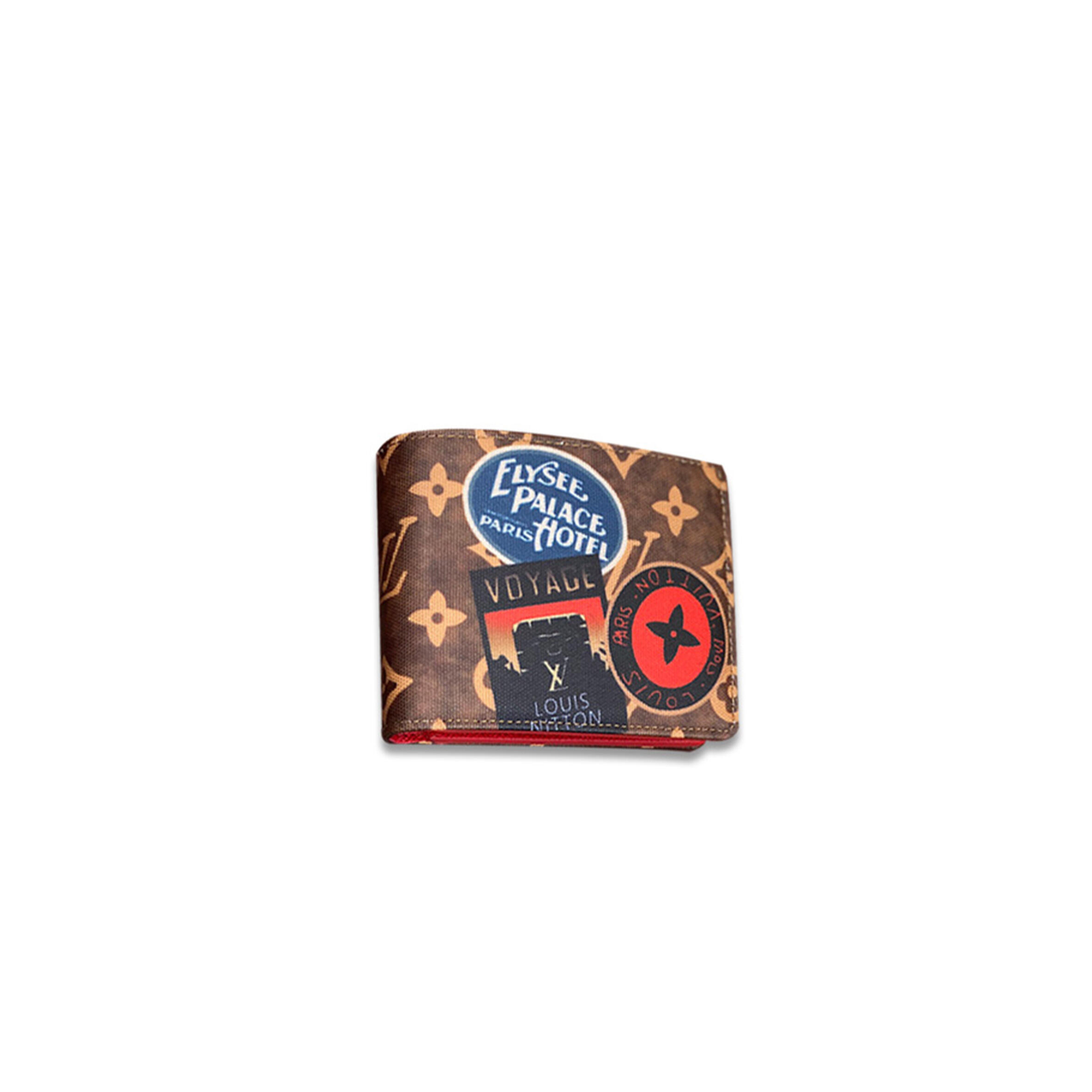 M61695 Louis Vuitton Passport Cover Monogram Canvas Brown 14 x 10 x 2.5 cm