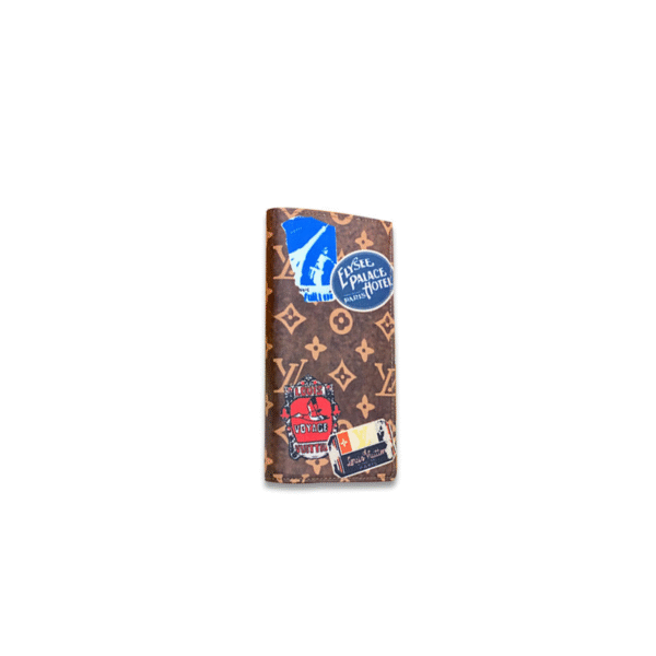 M61697 Louis Vuitton Card Holder Monogram Eclipse Canvas Black 19 x 10 cm