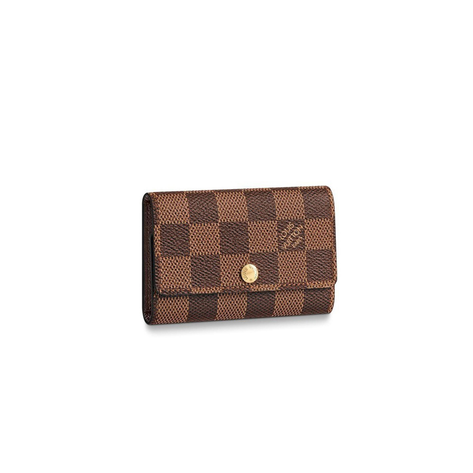 M60701 Louis Vuitton Key Pouch Monogram Canvas Brown 10 x 7 cm