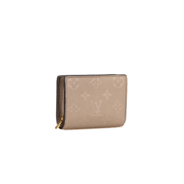 M80515 Louis Vuitton Cléa Wallet Monogram Empreinte Leather Beige 11 x 8.5 x 3.5 cm