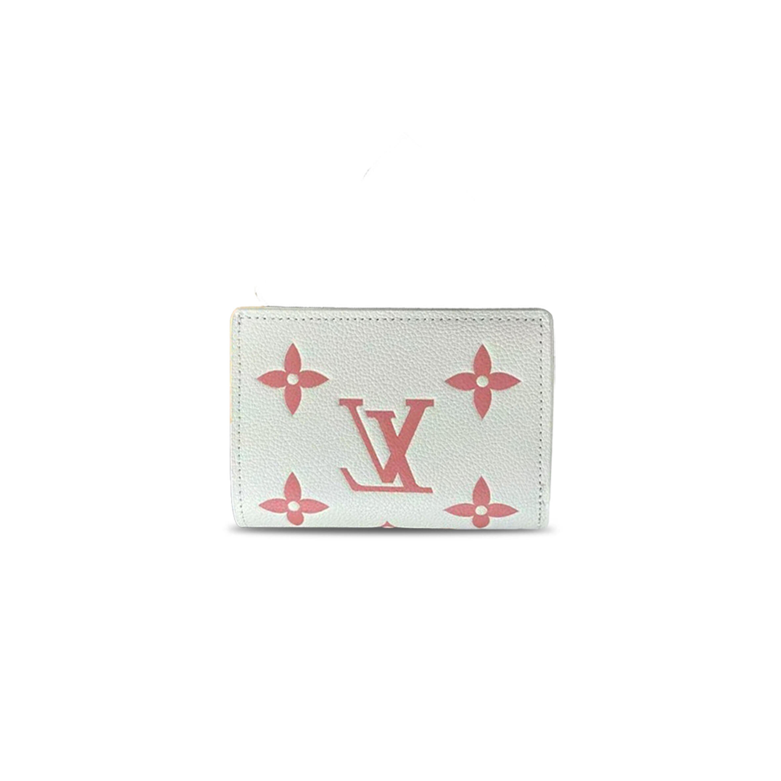 M80151 Louis Vuitton Cléa Wallet Monogram Empreinte Leather White 11 x 8.5 x 3.5 cm