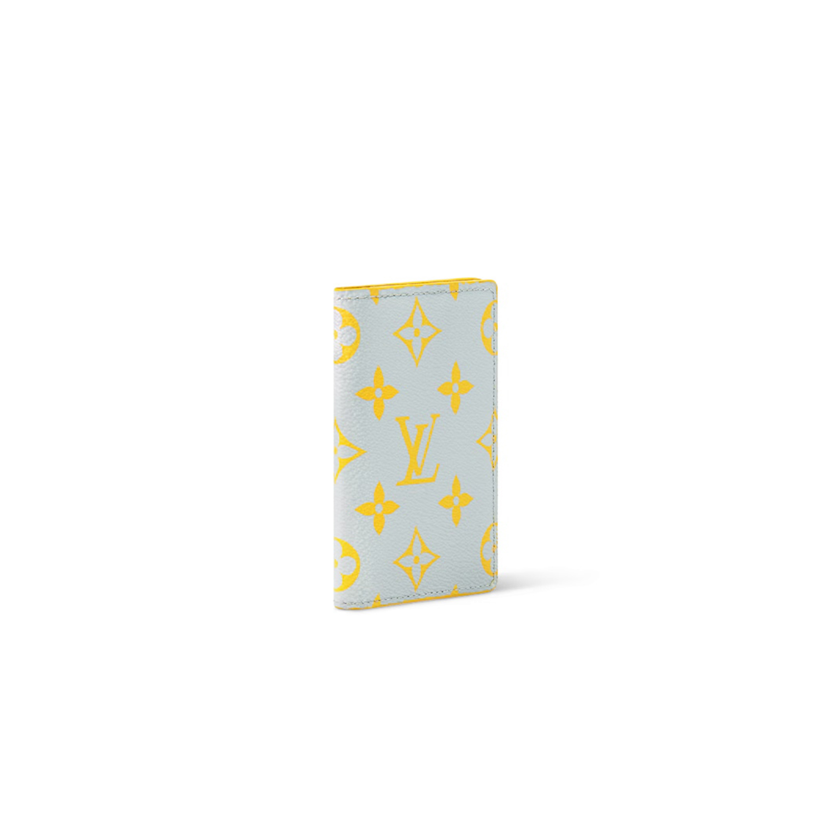 M14769 Louis Vuitton Pocket Organizer – Yellow Monogram Glow Coated Canvas with Leather Lining – 11.1 x 7.5 x 1 cm