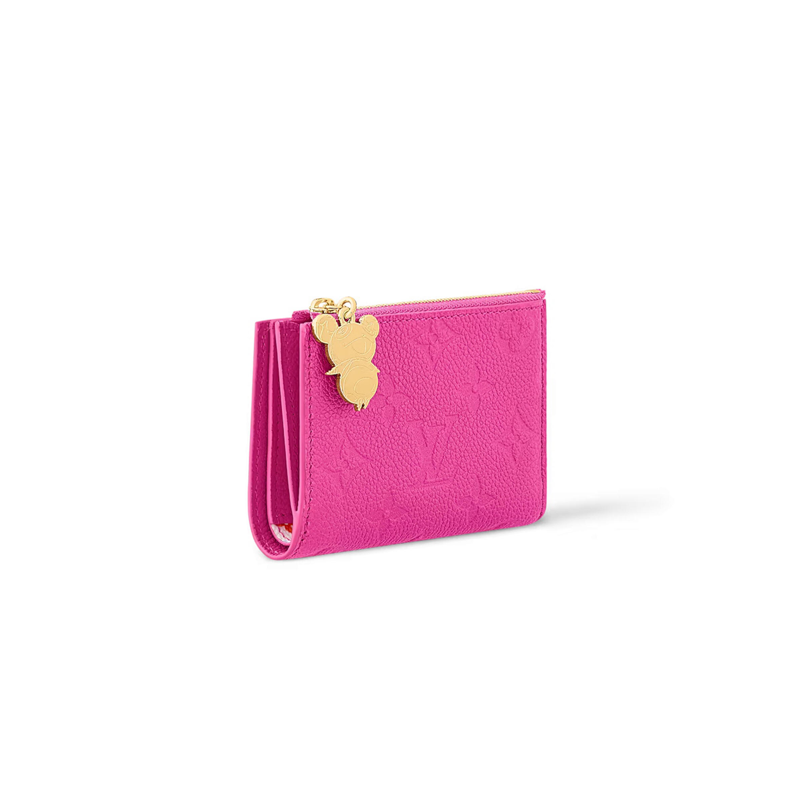 M14087 Louis Vuitton x Takashi Murakami Lisa Wallet – Rose Pink Monogram Empreinte Leather – 9 x 11.5 x 1.5 cm