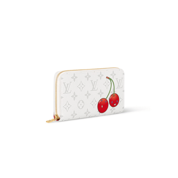 M14240 Louis Vuitton Zippy Wallet – Cherry Monogram Coated Canvas – 19.5 x 10.5 x 2.5 cm
